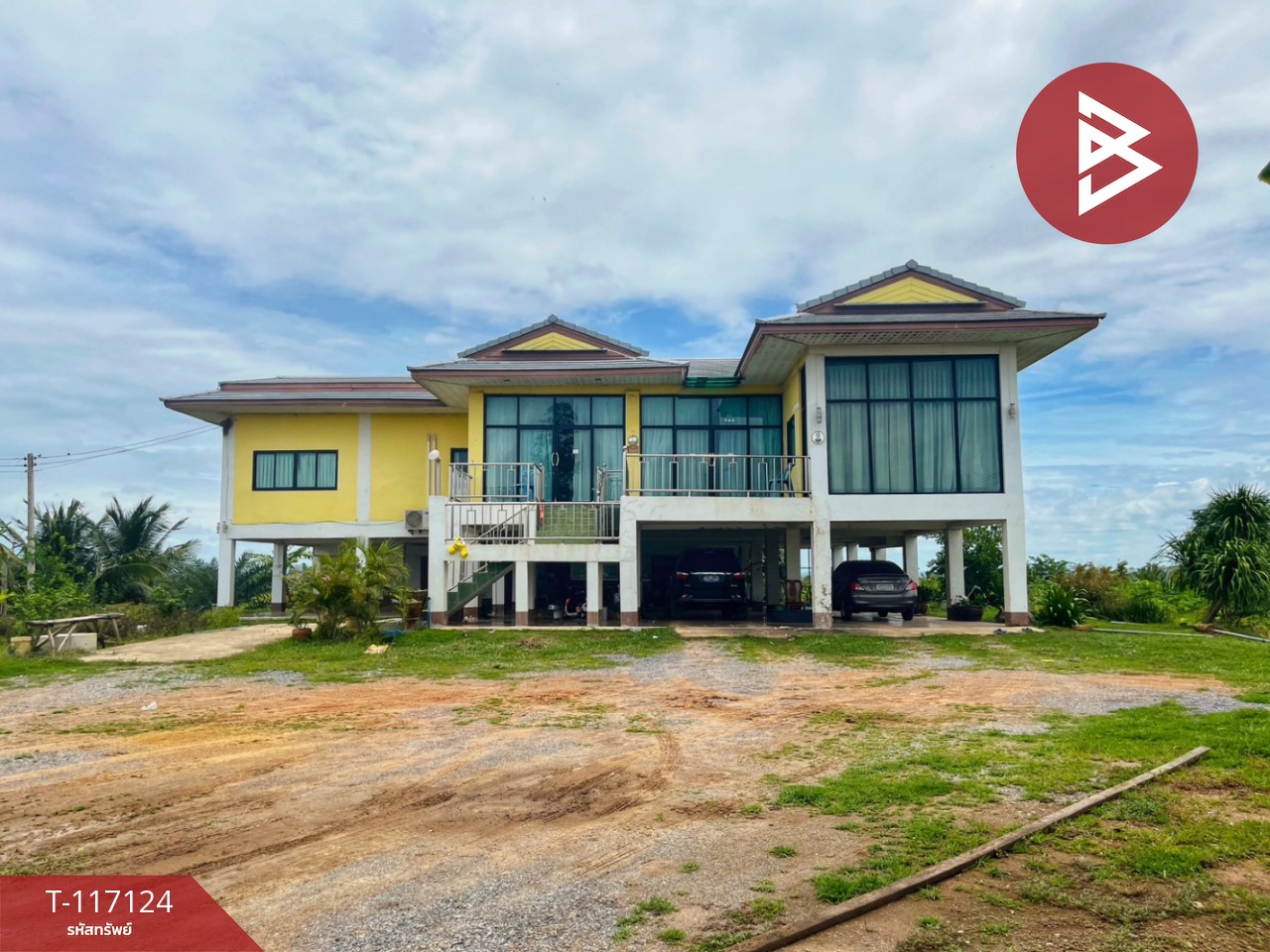 ขายบ้านเดี่ยวพร้อมที่ดิน เนื้อที่ 10 ไร่ 18 ตร.วา พนมทวน กาญจนบุรี