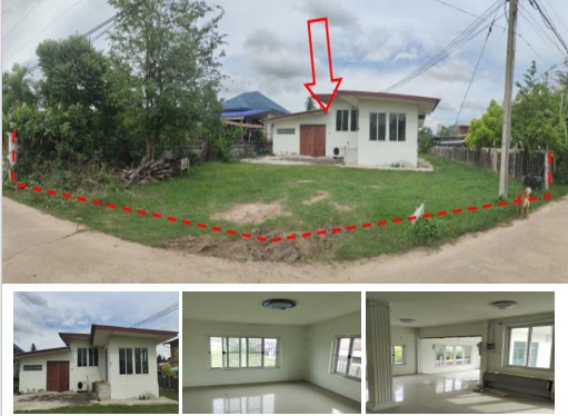 KTB : ที่ดินพร้อมสิ่งปลูกสร้าง ตำบลรอบเมือง ร้อยเอ็ด 60NE010300109