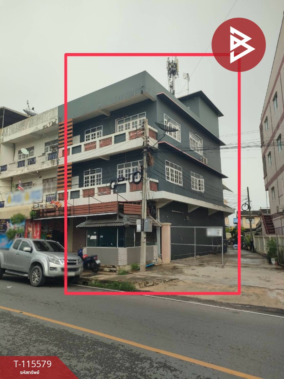 ขายอาคารพาณิชย์ ติด ถ.ราชญาติรักษา เนื้อที่ 31 ตร.วา แม่กลอง สมุทรสงคราม