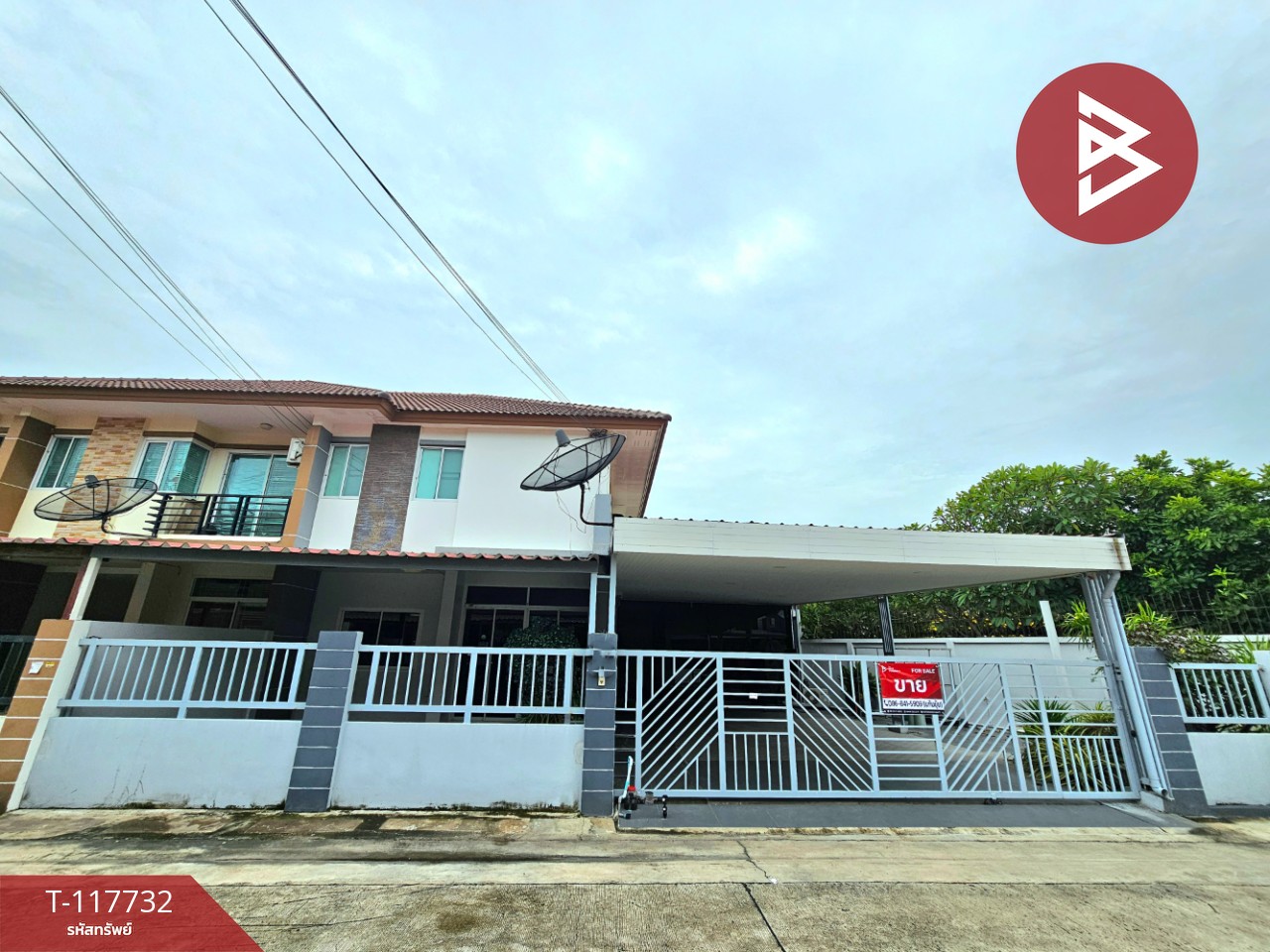 ขายทาวน์เฮ้าส์ หมู่บ้านสุขสรรค์วิลล่า บางแสน (Suksan Villa Bangsaen) แสนสุข ชลบุรี