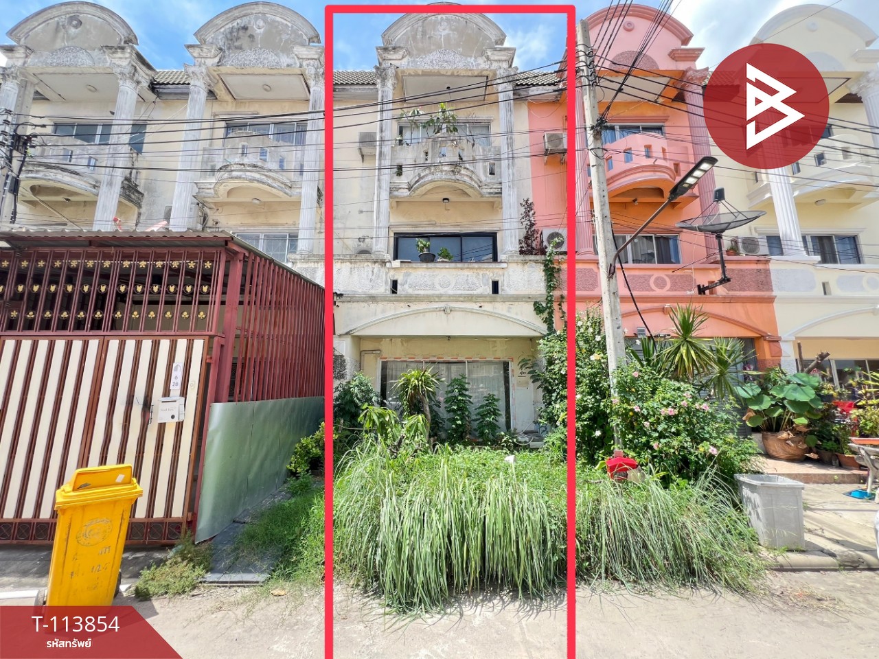 ขายอาคารพาณิชย์ หมู่บ้านวิโรจน์วิลล์ บางบัวทอง นนทบุรี