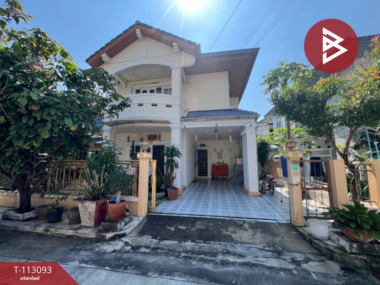 ขายบ้านเดี่ยว หมู่บ้านมณีรินทร์ (Maneerin Village) ไทรม้า นนทบุรี
