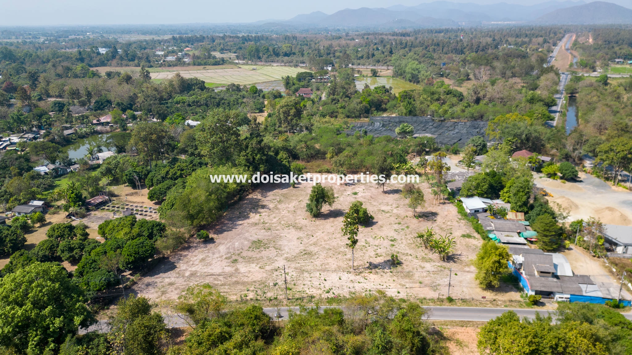 ~6 Rai Plot of Land for Sale Near the 118 Highway in Choeng Doi, Doi Saket