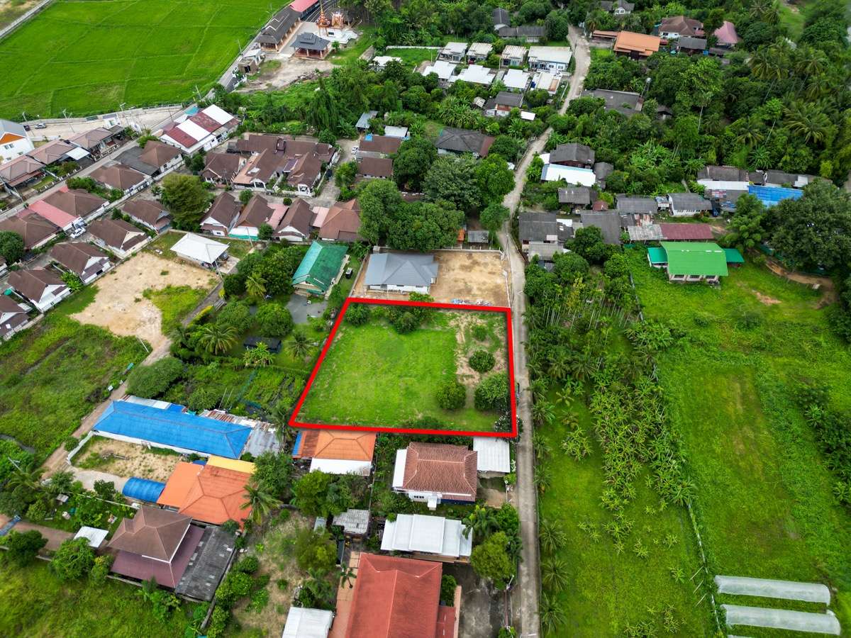 Building Plot at San Sai Luang : 1 Rai 64 Sq.wah