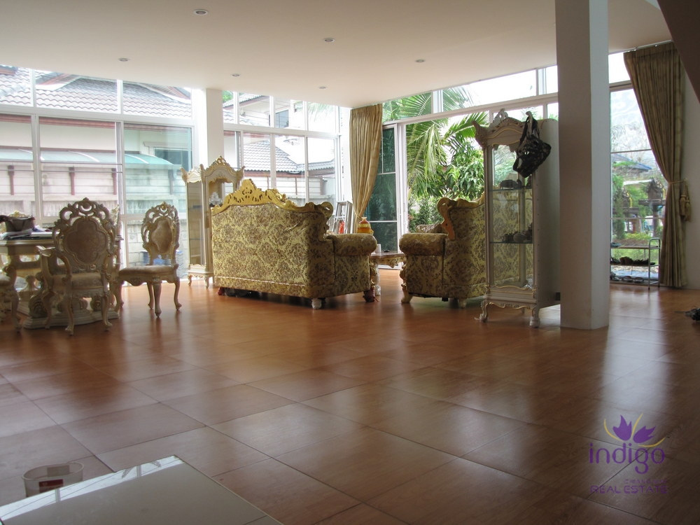 บ้านเชียงใหม่ 7 ห้องนอน ที่ดินผืนใหญ่ ใกล้โฮมโปร สันทราย