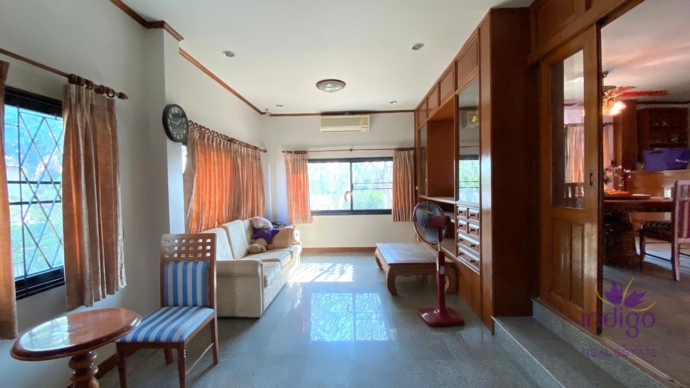 ขายบ้านเดี่ยว 3 ห้องนอน กว้างขวาง พร้อมสวนขนาดใหญ่ เหมาะสำหรับครอบครัวใหญ่ ใกล้มีโชคพลาซ่า ฟ้าฮ่าม เมือง เชียงใหม่