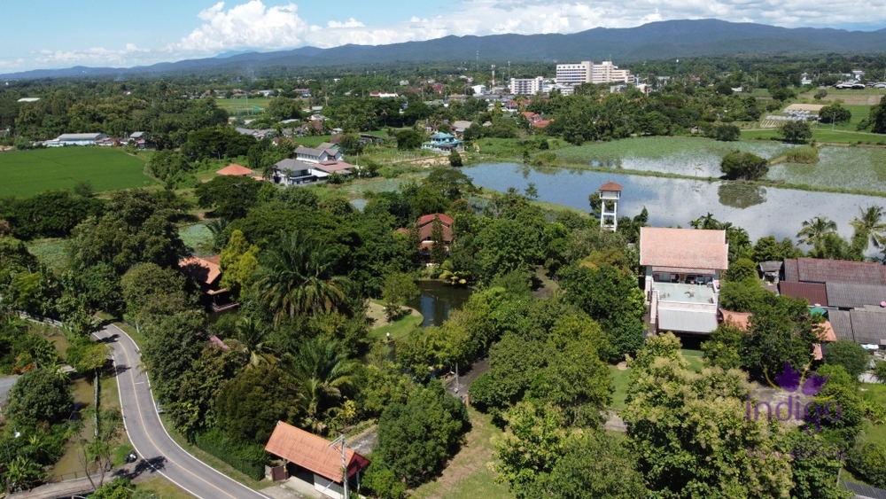 ขายที่ดินขนาดใหญ่ในหนองหารสันทราย เหมาะสำหรับพัฒนาเป็นบ้านพักคนชรา รีสอร์ท หรือร้านอาหาร