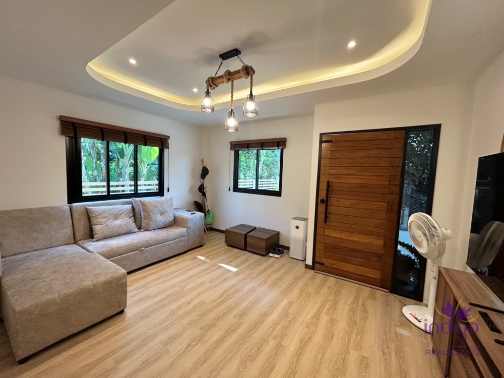 Beautiful, new 4 bedroom house for sale in a peaceful location in Sanphiseur, Muang, Chiang Mai.