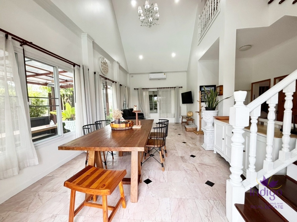 Pool Villa For Rent 4 bedroom in Sansai near Ohkhaju and Homepro Sansai , Sansai , Chiang Mai