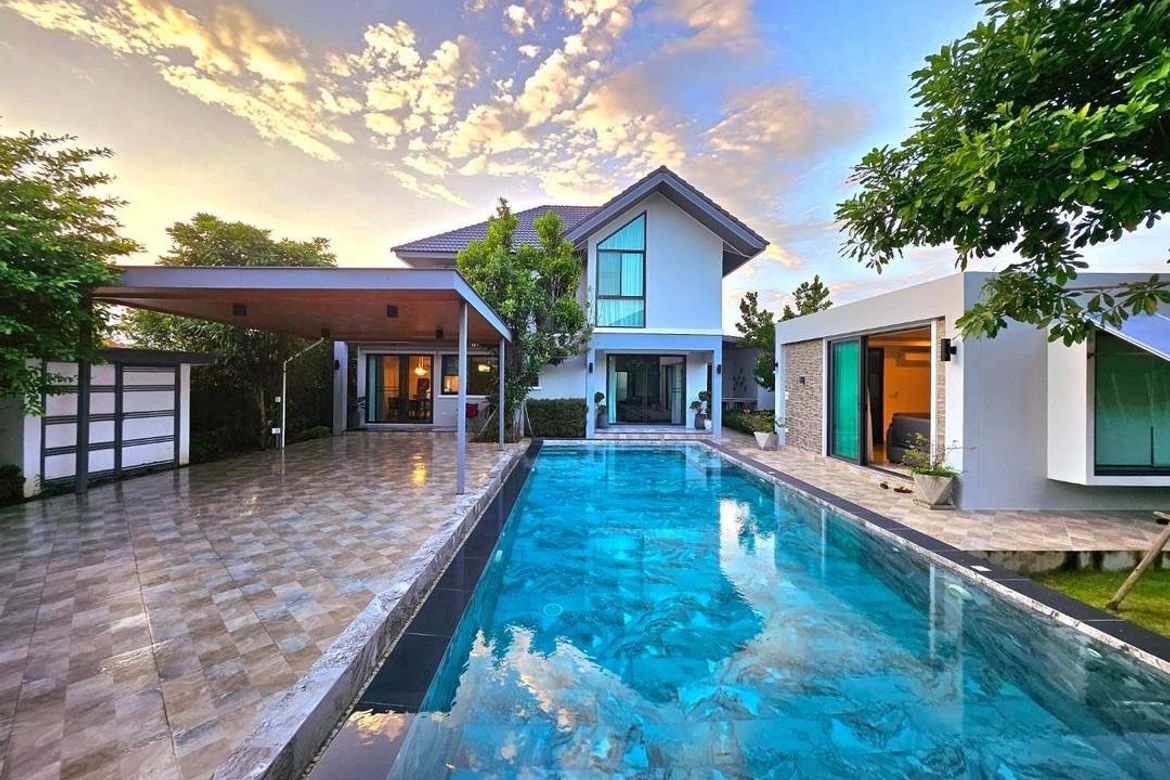 5 bed home with pool for rent in San Sai, Chiang Mai