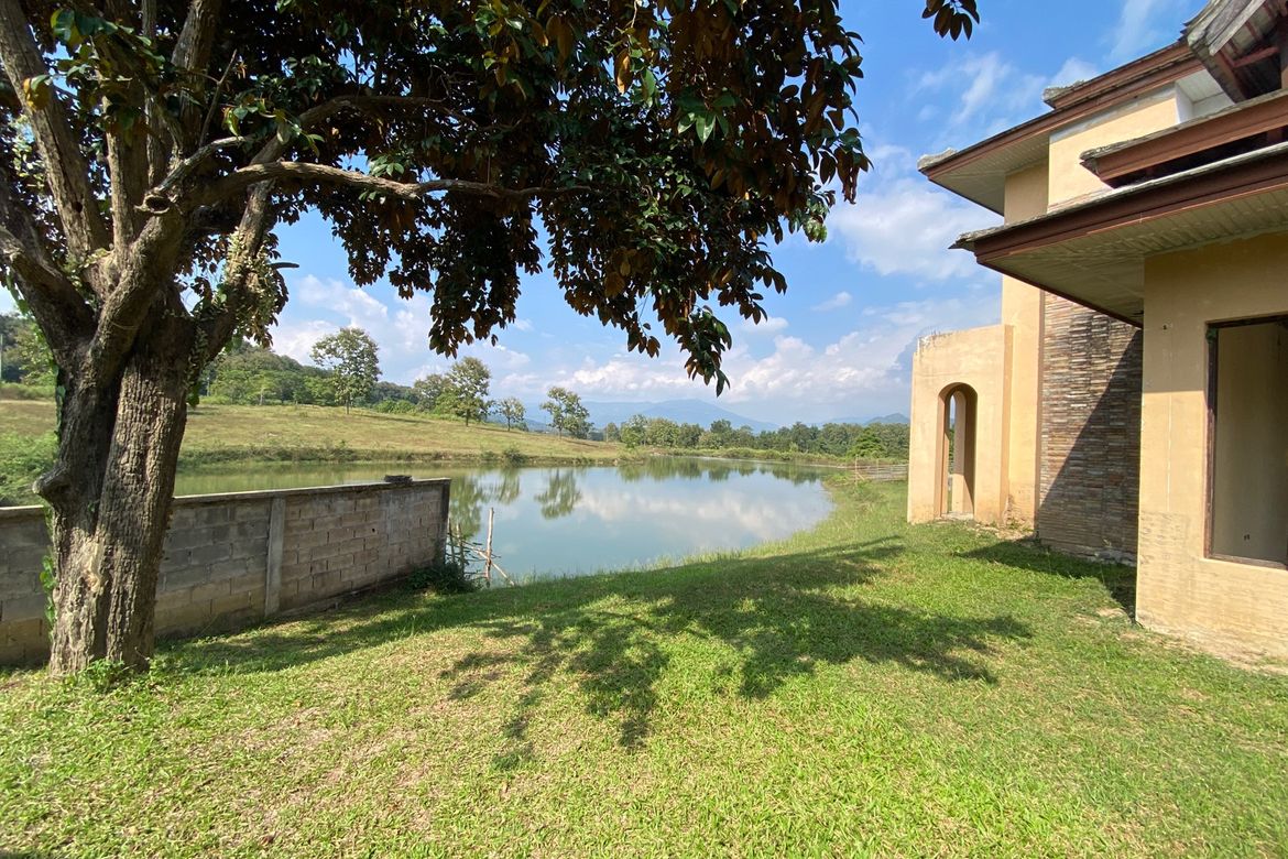 A modern Thai Lanna house for sale in Mae Tang, Chiang Mai