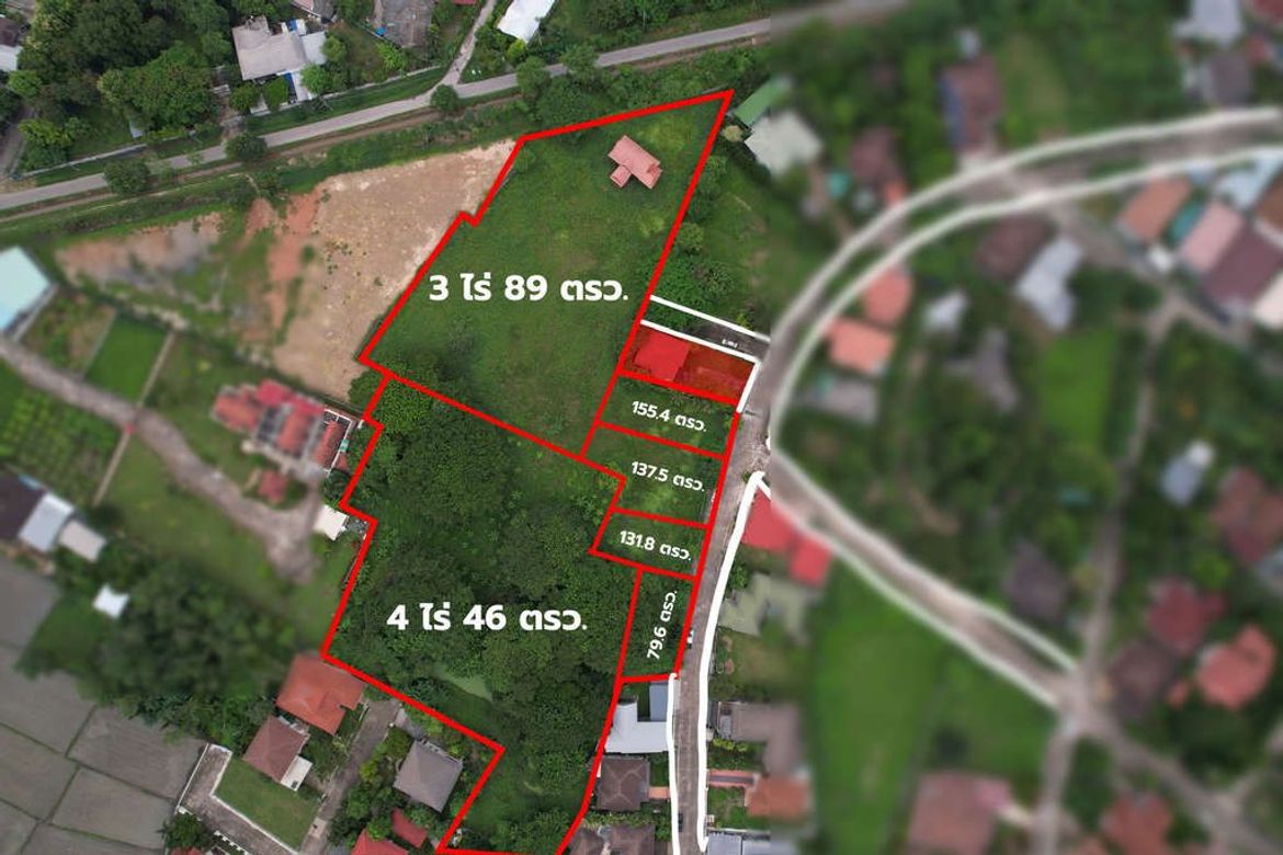 Beautiful plot of land 3 rai 89 sq m in World Club Land, 18 minutes from the airport, 8.5 kilometers, Nong Khwai Subdistrict, Hang Dong Di