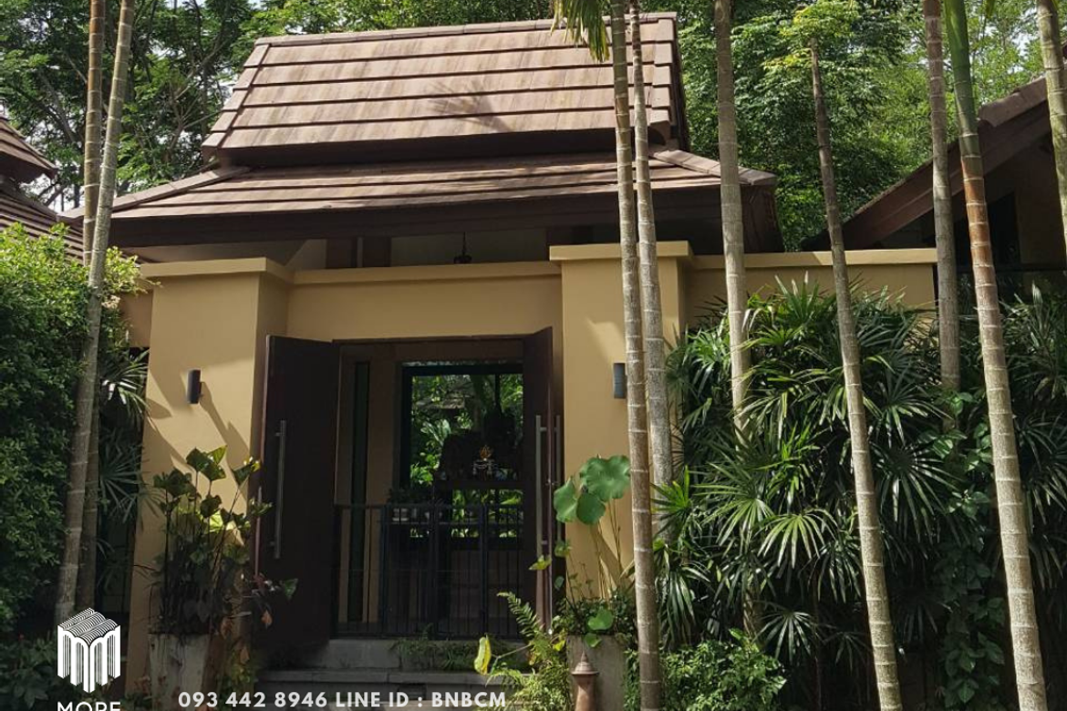 MORE-001PR บ้านบูติคสวยหรู ให้เช่า เชียงใหม่ 7 ห้องนอน 7 ห้องน้ำ 880 ตรม ใกล้ ที่ว่าการอำเภอหางหงส์ เชียงใหม่