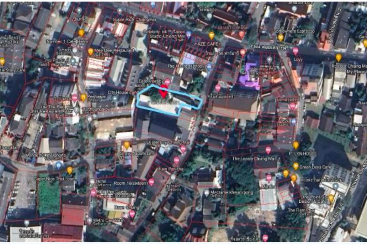 ID190LS ขายที่ดิน ช้างคลาน 2 นาง - 29 ตร.ว. ใกล้ประตูท่าแพ