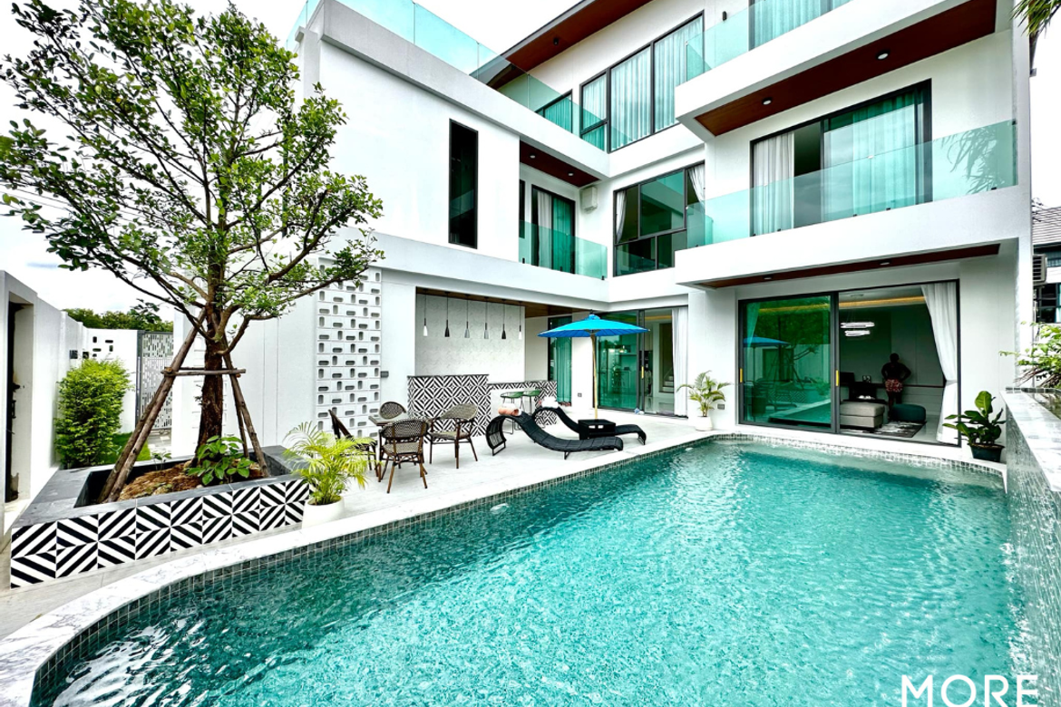 ขายพูลวิลล่า ปิมุก 3 สันทราย 5 ห้องนอน 7 ห้องน้ำ 622 ตรว. (ID:097PS)