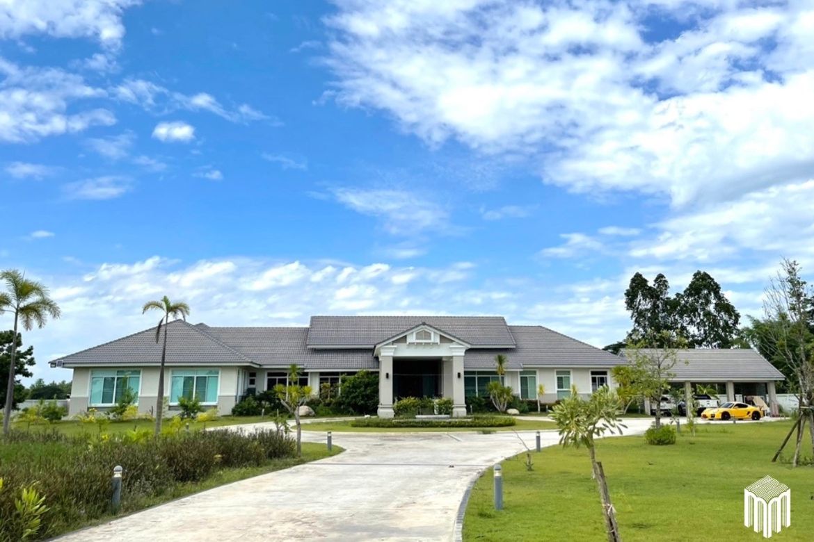 รหัสทรัพย์035ps บ้านเดี่ยว 4ห้องนอน 6ห้องน้ำ 629ตรม. ใกล้บ้านนุชดาว