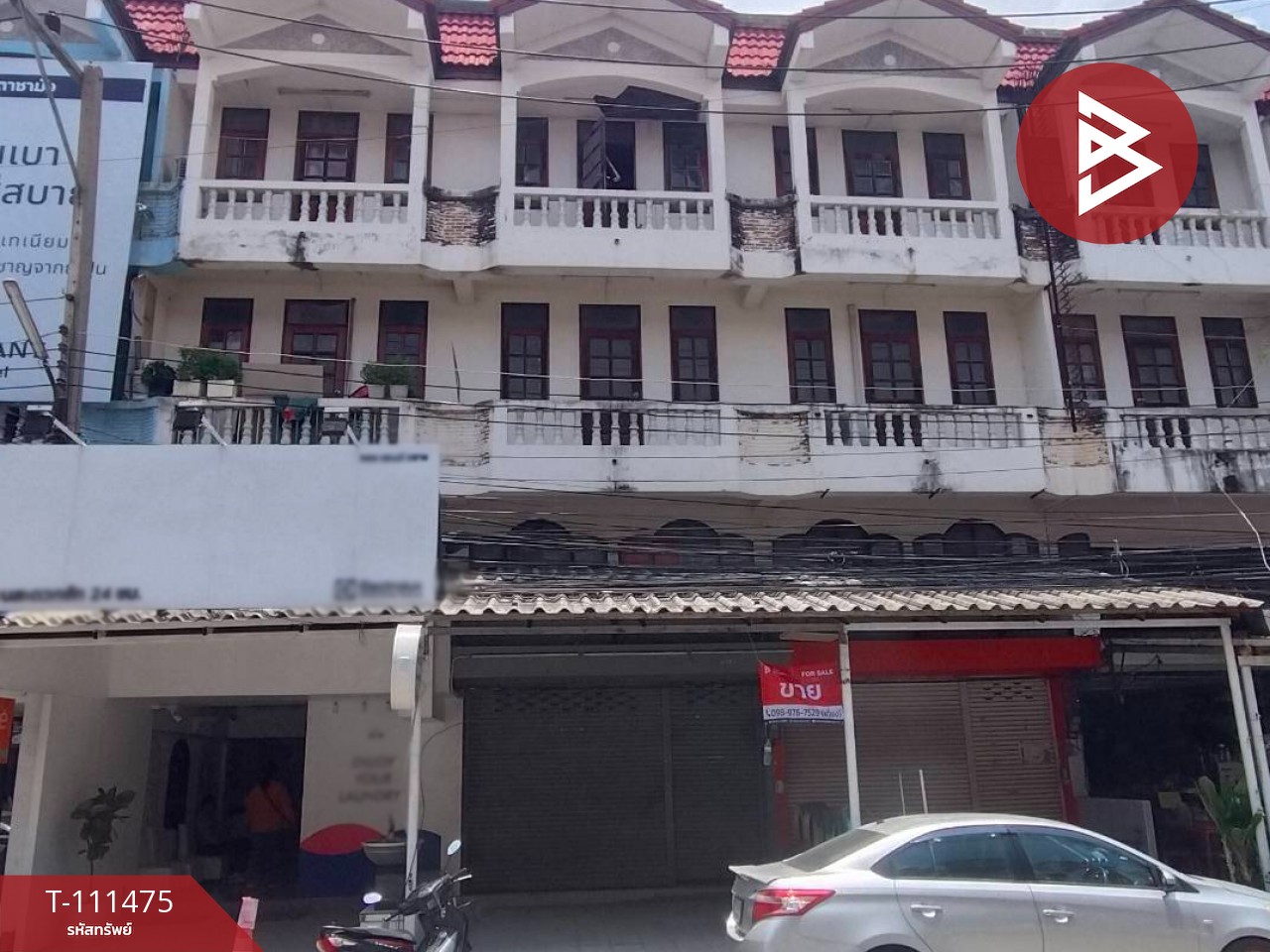 ขายอาคารพาณิชย์ 3 ชั้นครึ่ง หมู่บ้านสินทิวาธานี บางปะอิน อยุธยา