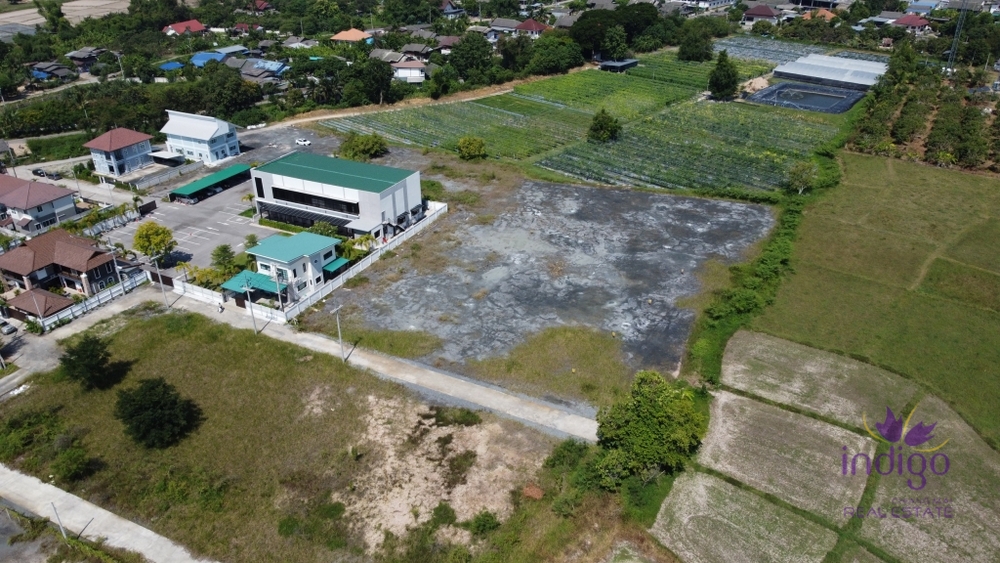 Land for sale in Hang Dong 4 plot near Grace International School, Chiang Mai