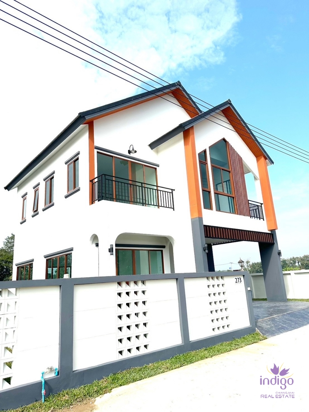 New house for sale 3 bedroom near Wat Thung Khao Tok, Nong Yang ,Sansai ,Chiang mai
