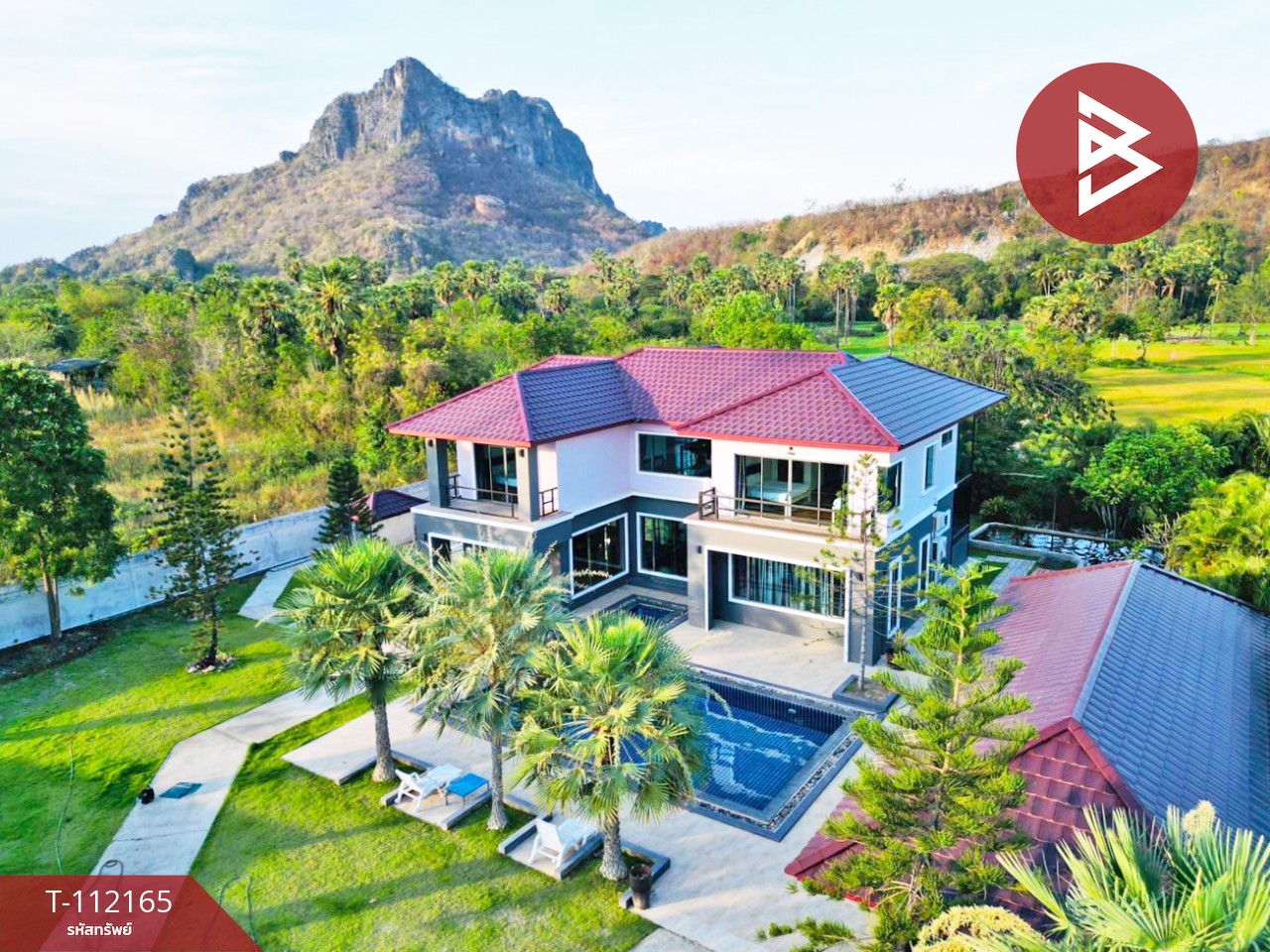 ขายบ้านเดี่ยวพร้อมที่ดิน เนื้อที่ 2 ไร่ 1 งาน 71 ตร.วา ชะอำ เพชรบุรี