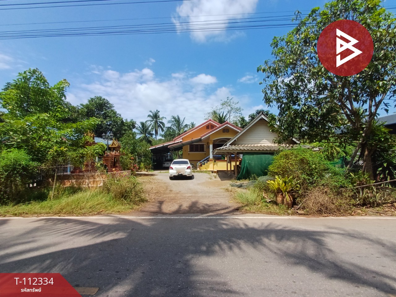 ขายบ้านเดี่ยวพร้อมที่ดิน เนื้อที่ 1 งาน 60 ตร.วา อัมพวา สมุทรสงคราม