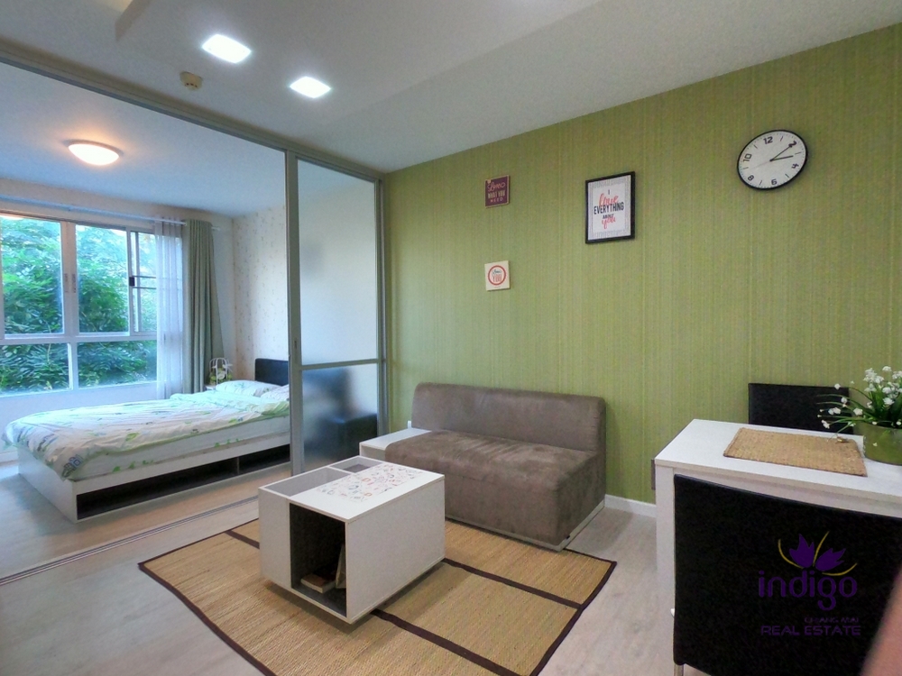 1 Bedroom condo for sale at D Condo Sign. Great location, great facilities near Central Festival Chiang Mai.