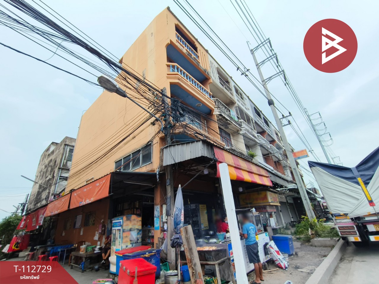ขายอาคารพาณิชย์ 4.5 ชั้น ถ.ลำลูกกา เนื้อที่ 18 ตร.วา ลำลูกกา ปทุมธานี
