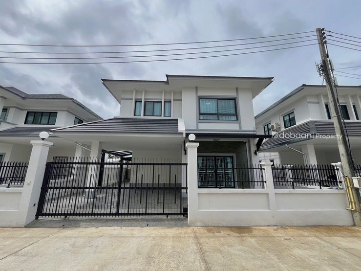 บ้านเดี่ยว 2 ชั้น 3 ห้องนอน 3 ห้องน้ำ ในโครงการใกล้โรงเรียนวารีเชียงใหม่