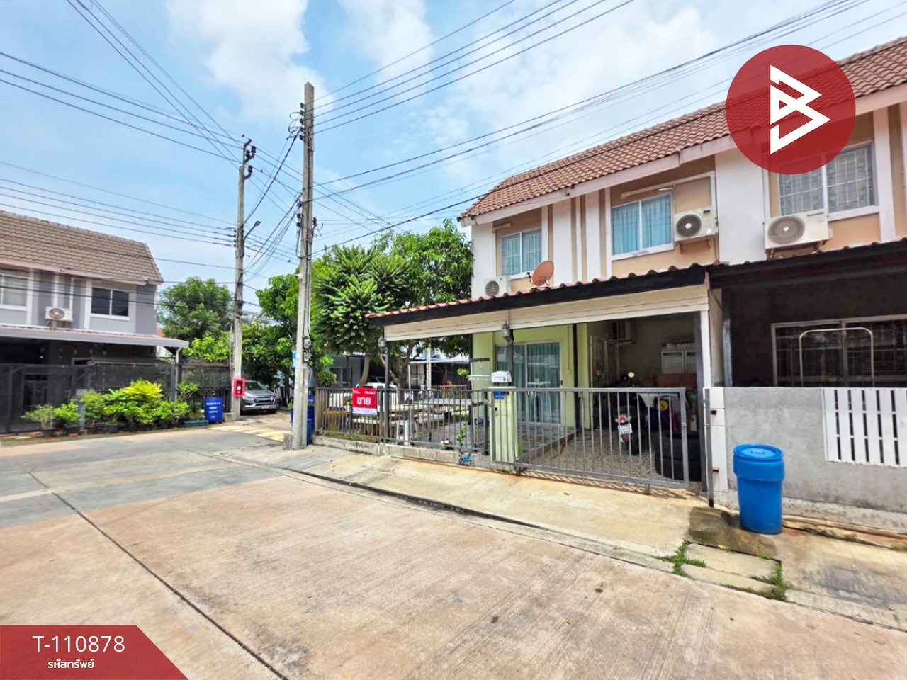 ขายทาวน์เฮ้าส์ หมู่บ้านพฤกษา 59/2 สุขุมวิท-บางปู สมุทรปราการ