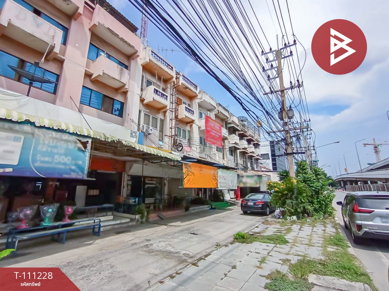 ขายอาคารพาณิชย์ 4 ชั้น ซ.อุดมสรยุทธ์ เนื้อที่ 25 ตร.วา บางปะอิน พระนครศรีอยุธยา