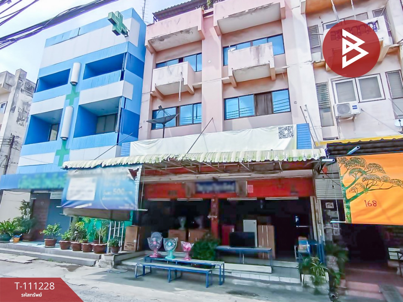 ขายอาคารพาณิชย์ 4 ชั้น ซ.อุดมสรยุทธ์ เนื้อที่ 25 ตร.วา บางปะอิน พระนครศรีอยุธยา