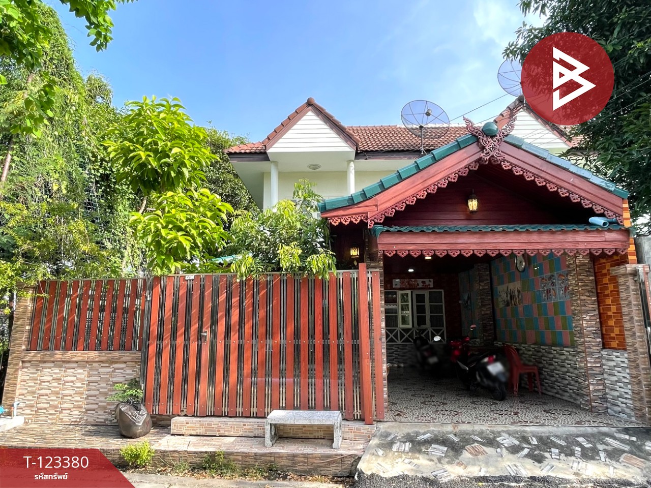 ขายบ้านแฝด 2 ชั้น หมู่บ้านสุธาวี คลัสเตอร์เฮ้าส์ บางพลี สมุทรปราการ
