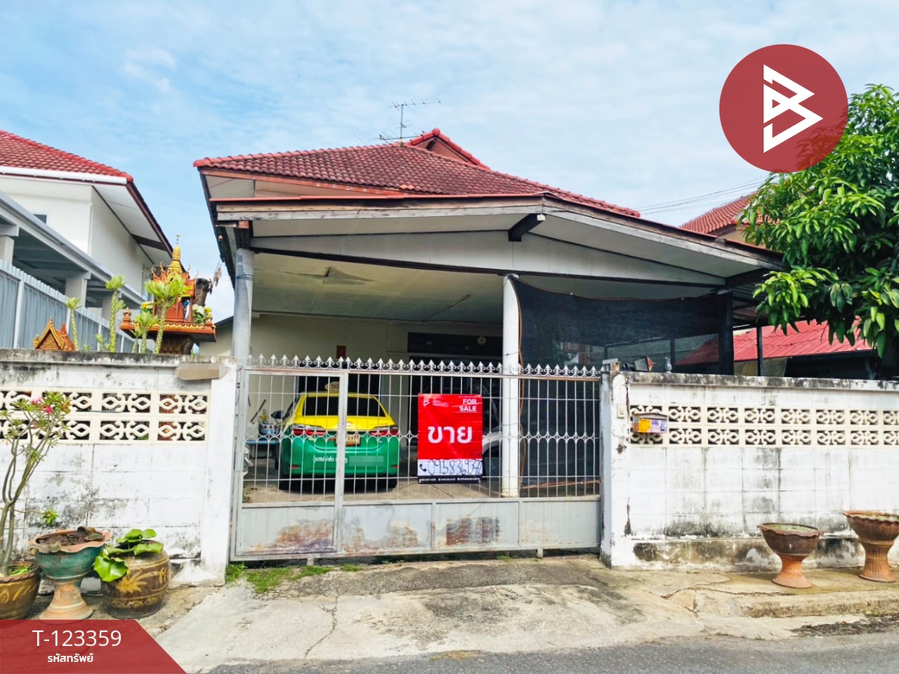 ขายบ้านเดี่ยว หมู่บ้าน ช.รุ่งเรือง 6 บางบัวทอง นนทบุรี
