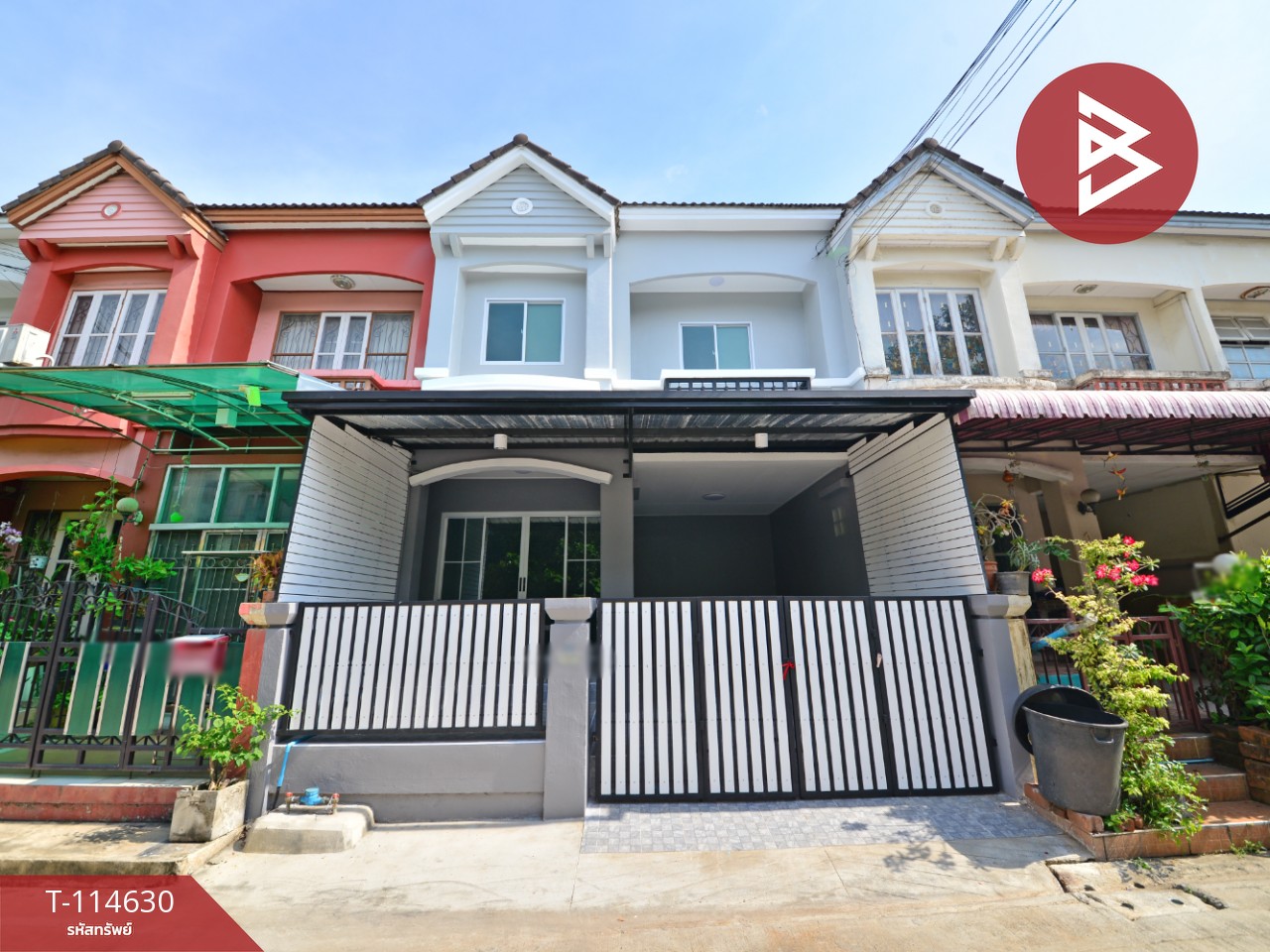 ขายทาวน์เฮ้าส์ หมู่บ้านบุศรินทร์ บางปลา สมุทรปราการ