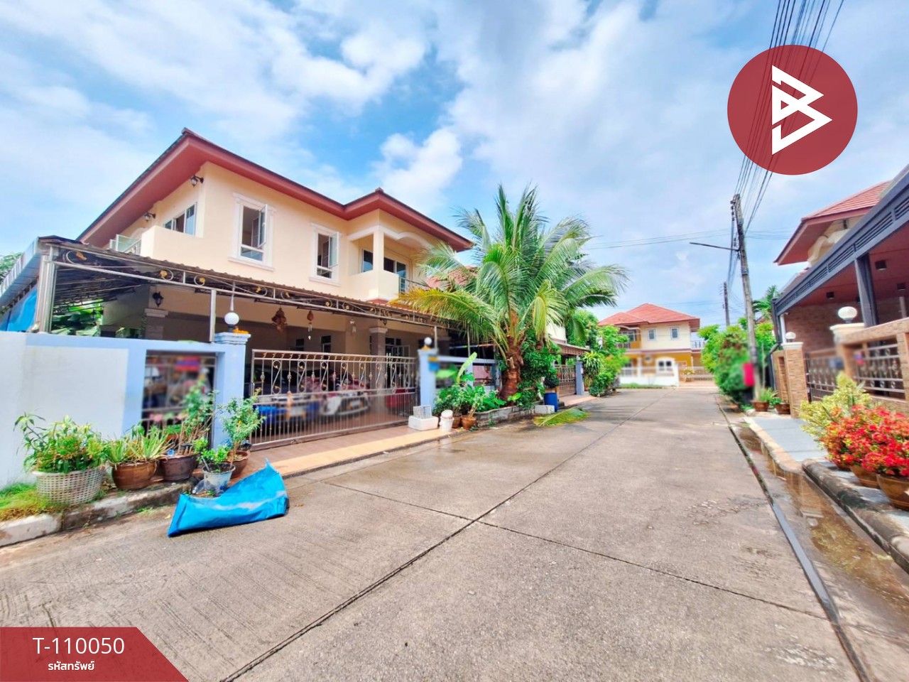 ขายบ้านเดี่ยว หมู่บ้านศิริทรัพย์2 บ้านเกาะ สมุทรสาคร