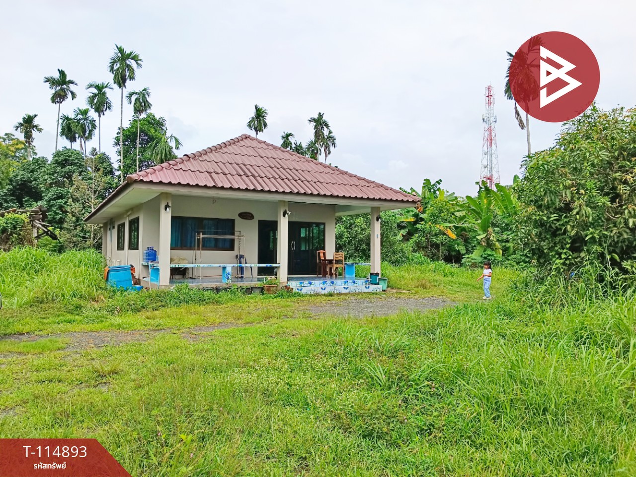 ขายบ้านเดี่ยวพร้อมที่ดิน เนื้อที่ 3 งาน 45 ตร.วา แหลมงอบ ตราด