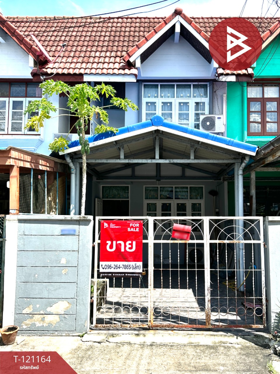 ขายทาวน์เฮ้าส์ หมู่บ้านเด่นชัย 1 บางด้วน สมุทรปราการ