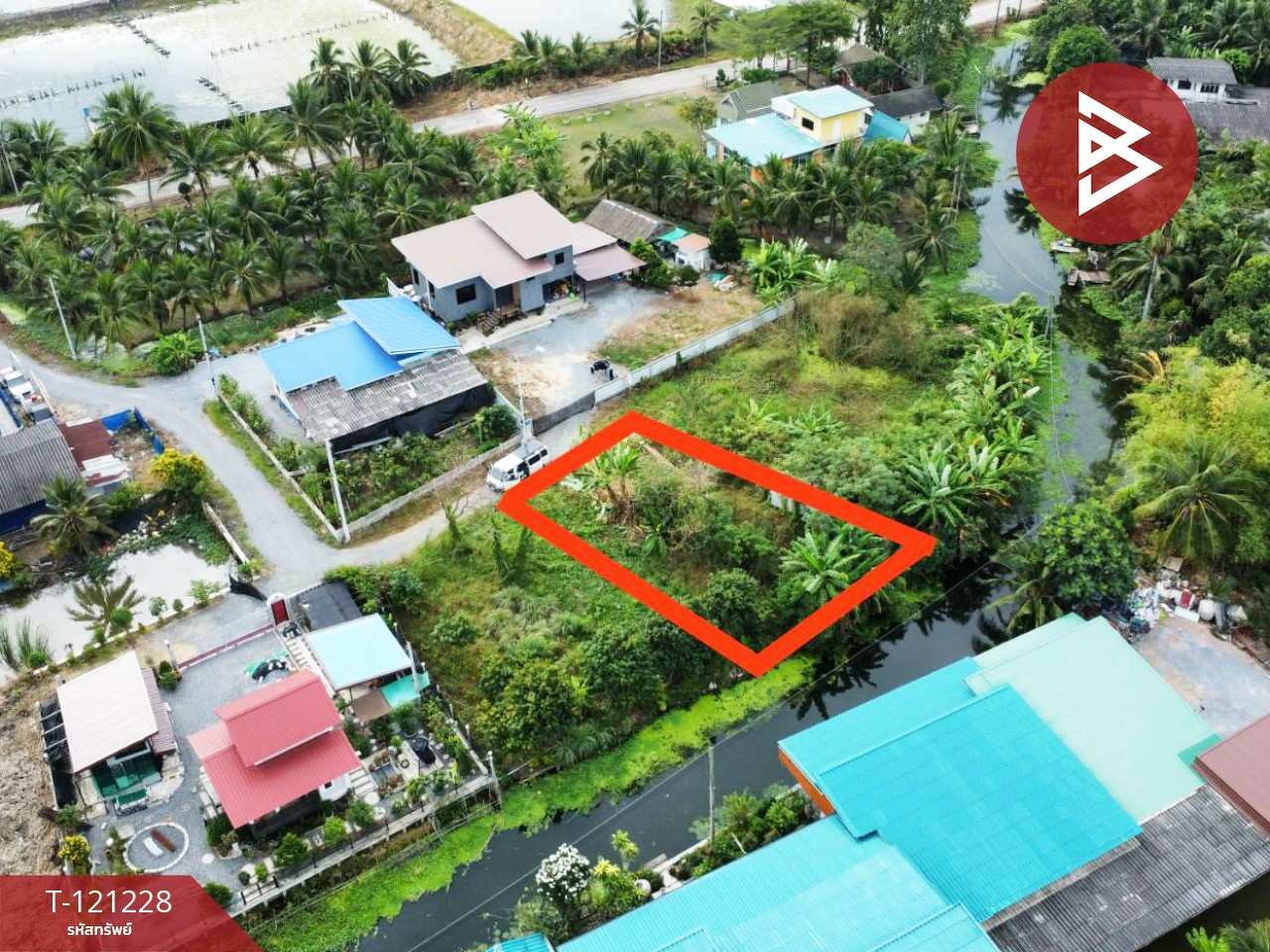 ขายที่ดิน เนื้อที่ 80 ตร.วา บ้านแพ้ว สมุทรสาคร