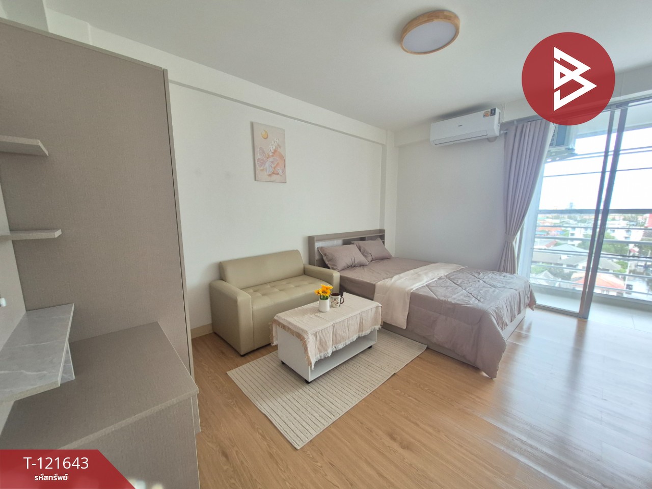 ขายคอนโดมิเนียม โครงการบ้านบุญบารมี เทศบาลบางปู55 ท้ายบ้านใหม่ สมุทรปราการ