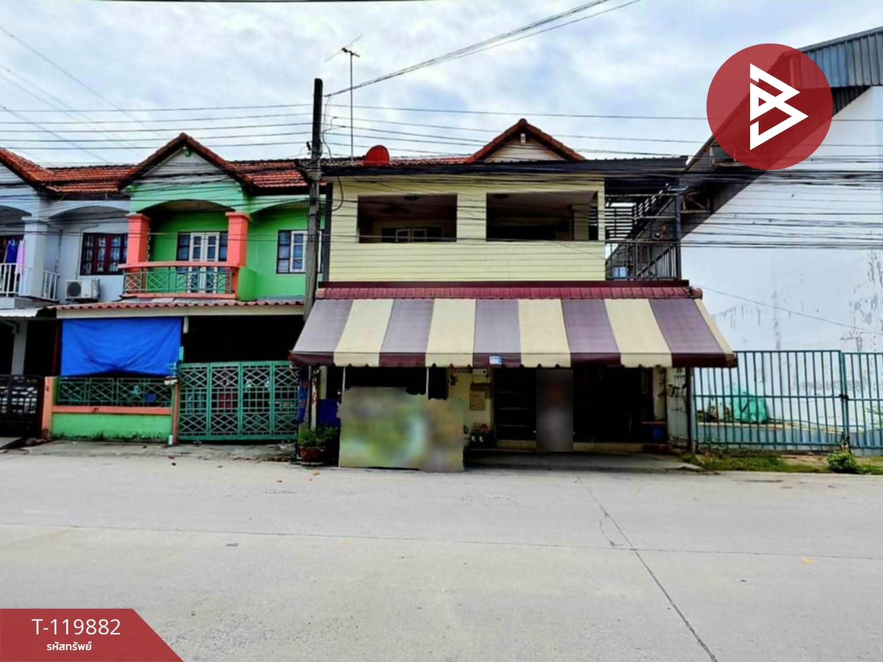 ขายทาวน์เฮ้าส์ หมู่บ้านเทพารักษ์ กม.25 บางเสาธง สมุทรปราการ
