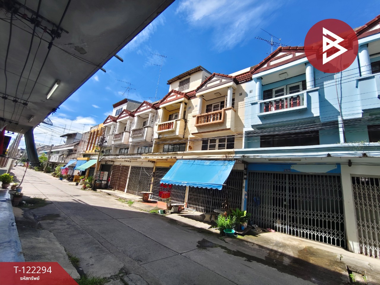 ขายทาวน์เฮ้าส์ 2 ชั้น เนื้อที่ 14 ตร.วา บ้านโป่ง ราชบุรี