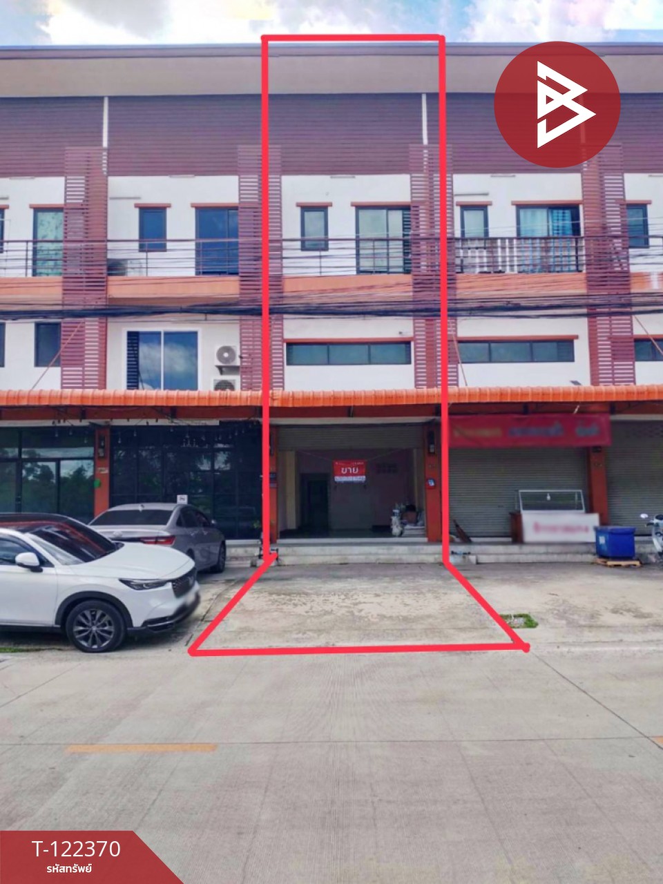ขายอาคารพาณิชย์ 2 ชั้น เนื้อที่ 17 ตร.วา คลองหลวง ปทุมธานี