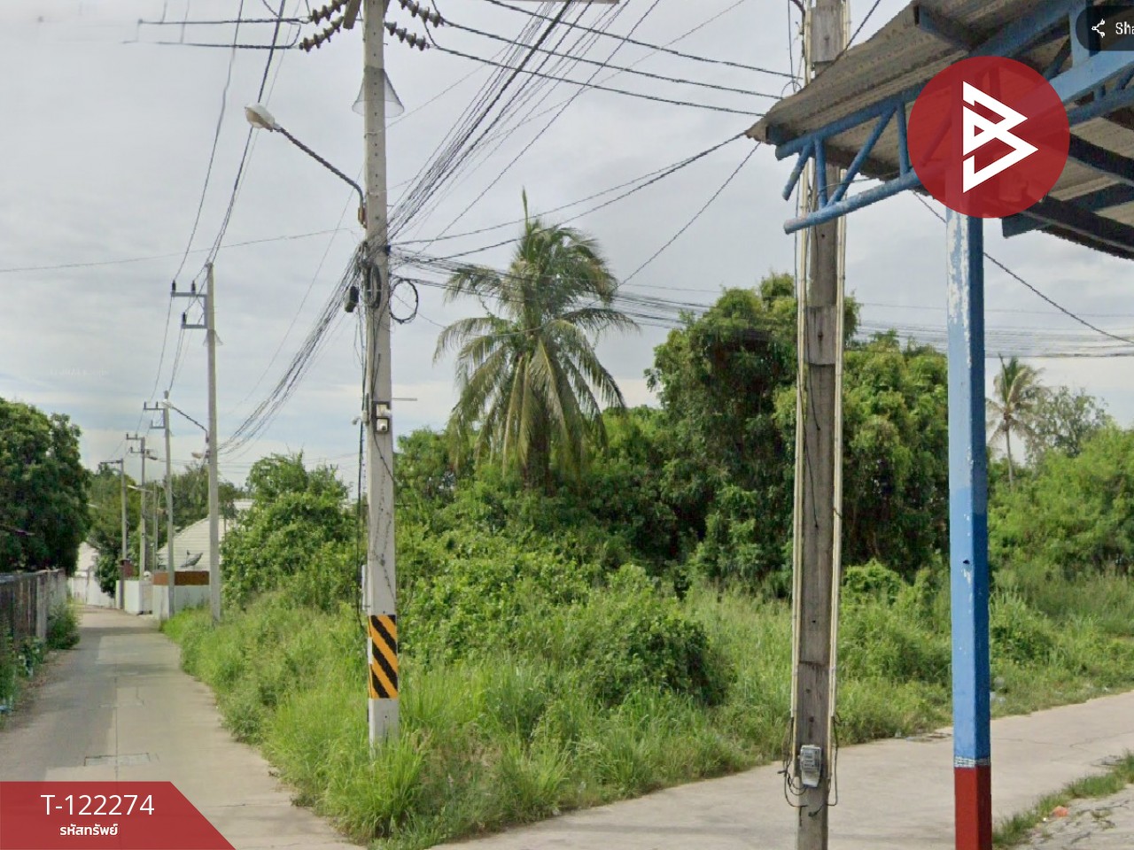 ขายที่ดิน เนื้อที่ 3 งาน 59 ตร.วา แปลงมุม ติดถนน 2 ด้าน ศรีราชา ชลบุรี