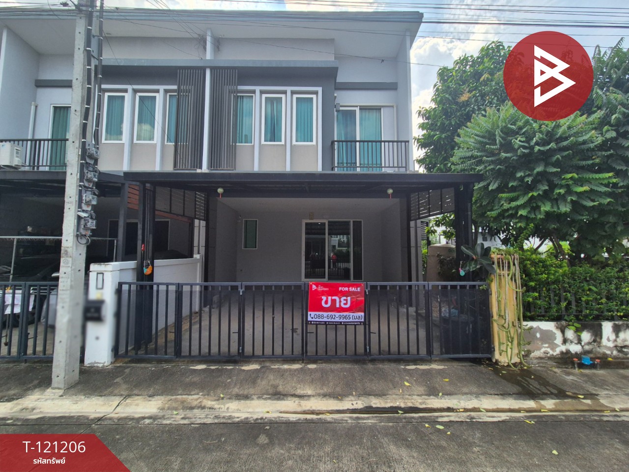 ขาย/เช่าทาวน์เฮ้าส์ หมู่บ้านชวนชื่น ทาวน์ แก้วอินทร์-บางใหญ่ นนทบุรี