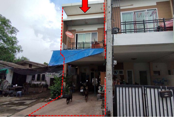 KTB : ทาวน์เฮ้าส์ ตำบลในเมือง ขอนแก่น 57NE010500243