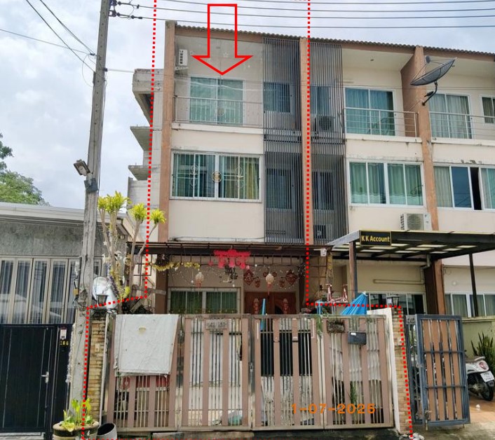 KTB : ตึกแถว ตำบลในเมือง ขอนแก่น 61NE010700855