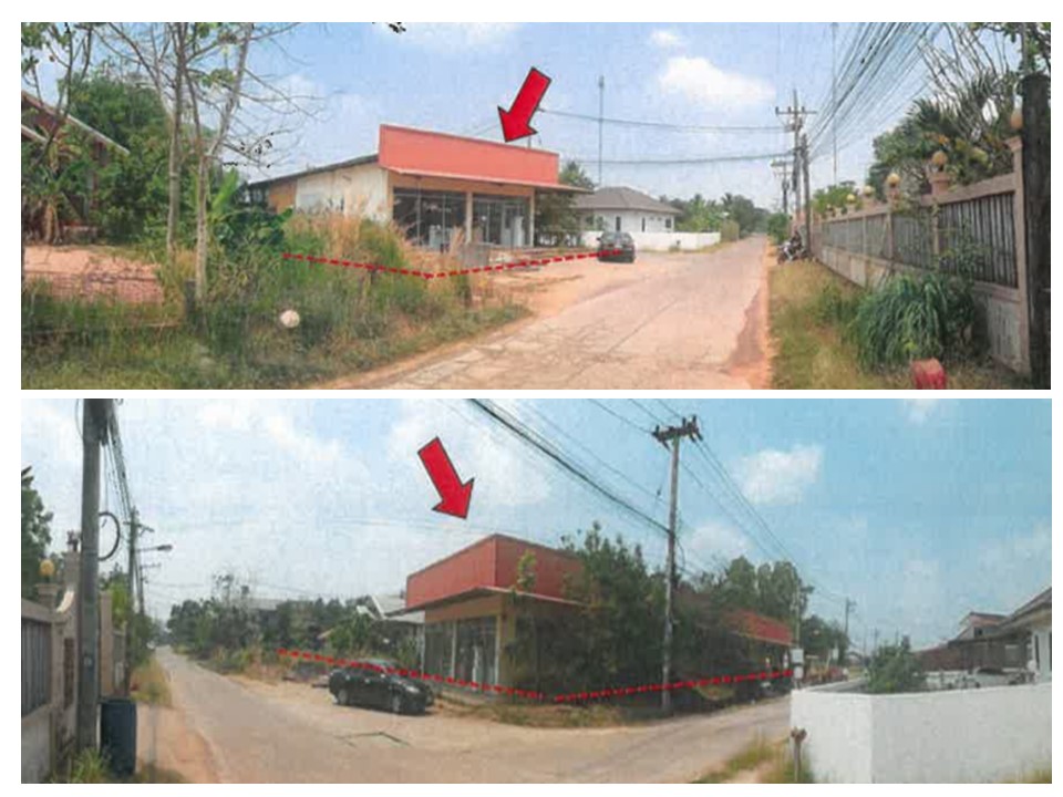 KTB : ที่ดินพร้อมสิ่งปลูกสร้าง ตำบลเมืองศรีไค อุบลราชธานี 64NE010200922