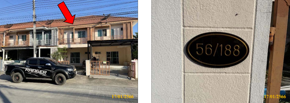 KTB : ทาวน์เฮ้าส์ ตำบลลาดสวาย ปทุมธานี 65MT010500374