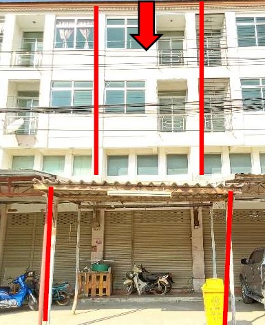 KTB : อาคารพาณิชย์ ตำบลภาชี พระนครศรีอยุธยา 64CC011500414