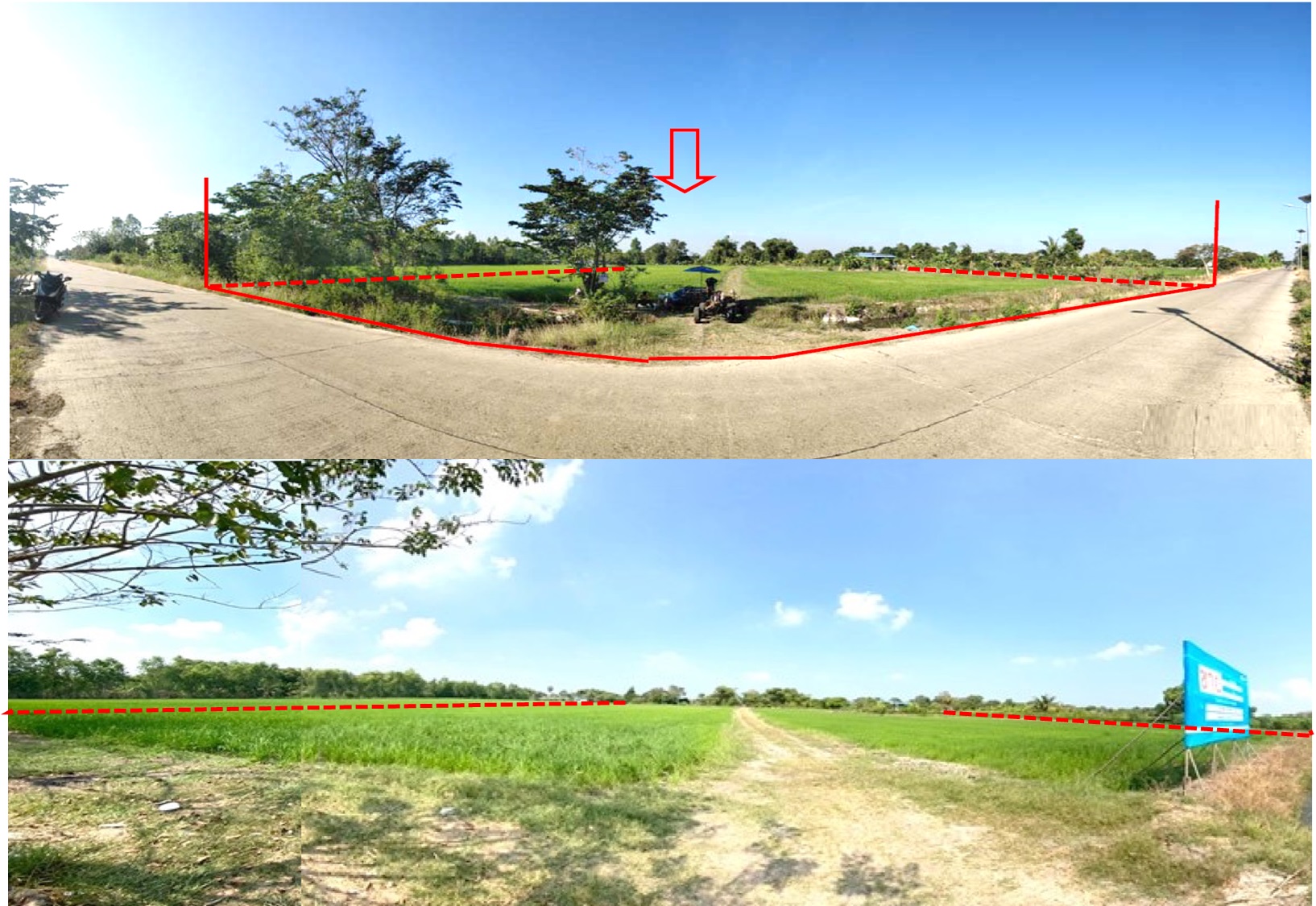 KTB : ที่ดินเปล่า ตำบลพืชอุดม ปทุมธานี 59MT030101709